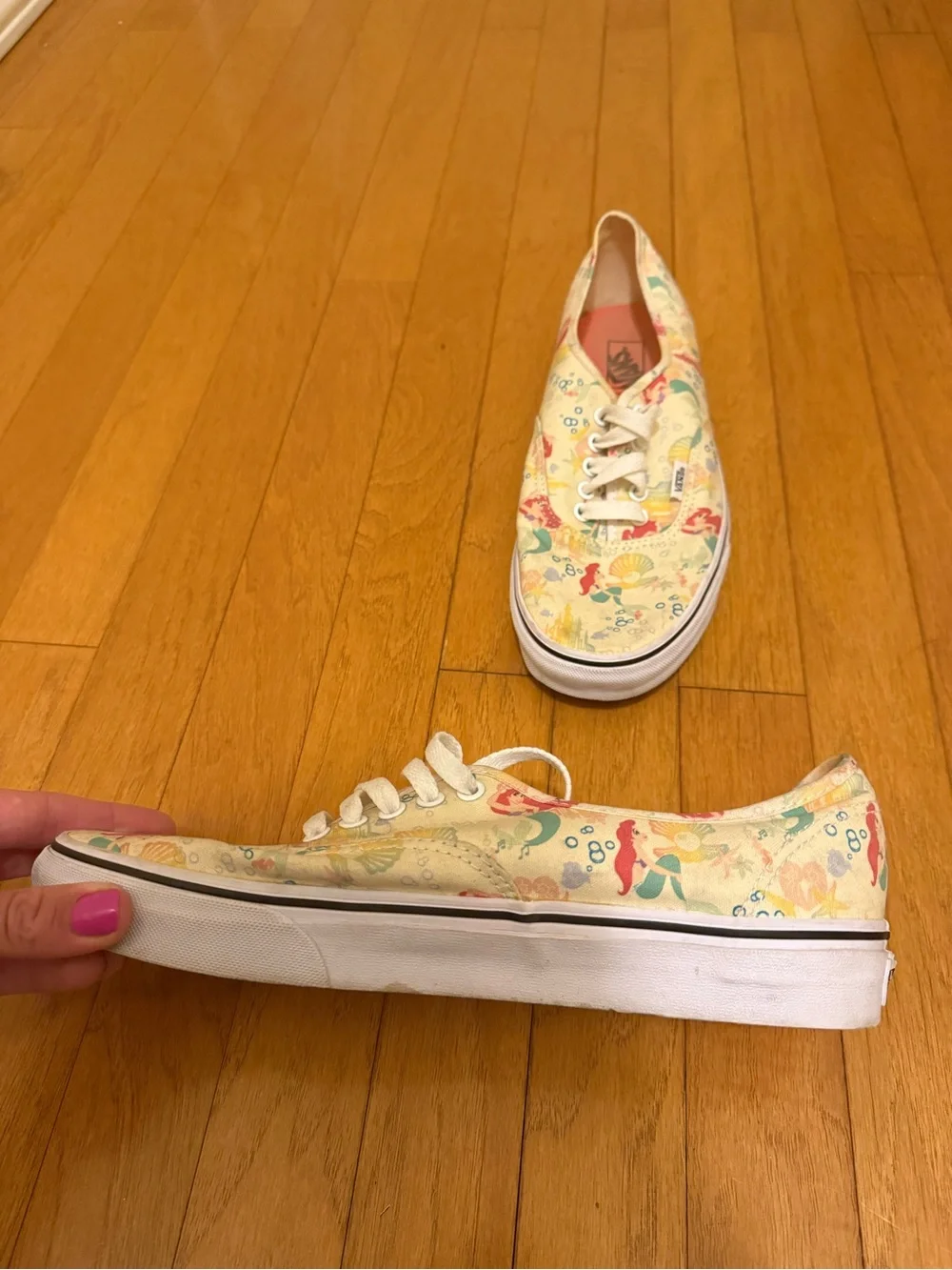 Vans Women's Little Mermaid Canvas Sneakers